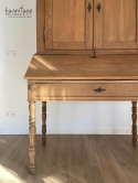 Dębowy sekretarzyk z nadstawką TOSCANA