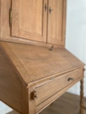 Dębowy sekretarzyk z nadstawką TOSCANA