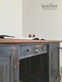 Dębowe biurko BOSTON w stylu vintage